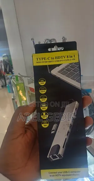 Photo - Type C to 8 in One Muti Converter