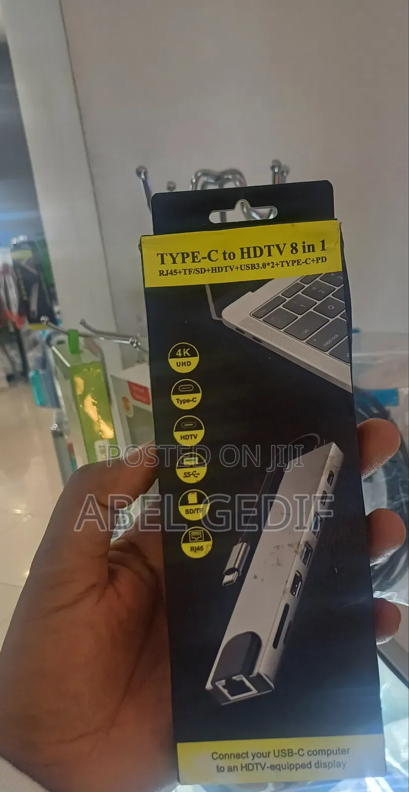 Type C to 8 in One Muti Converter