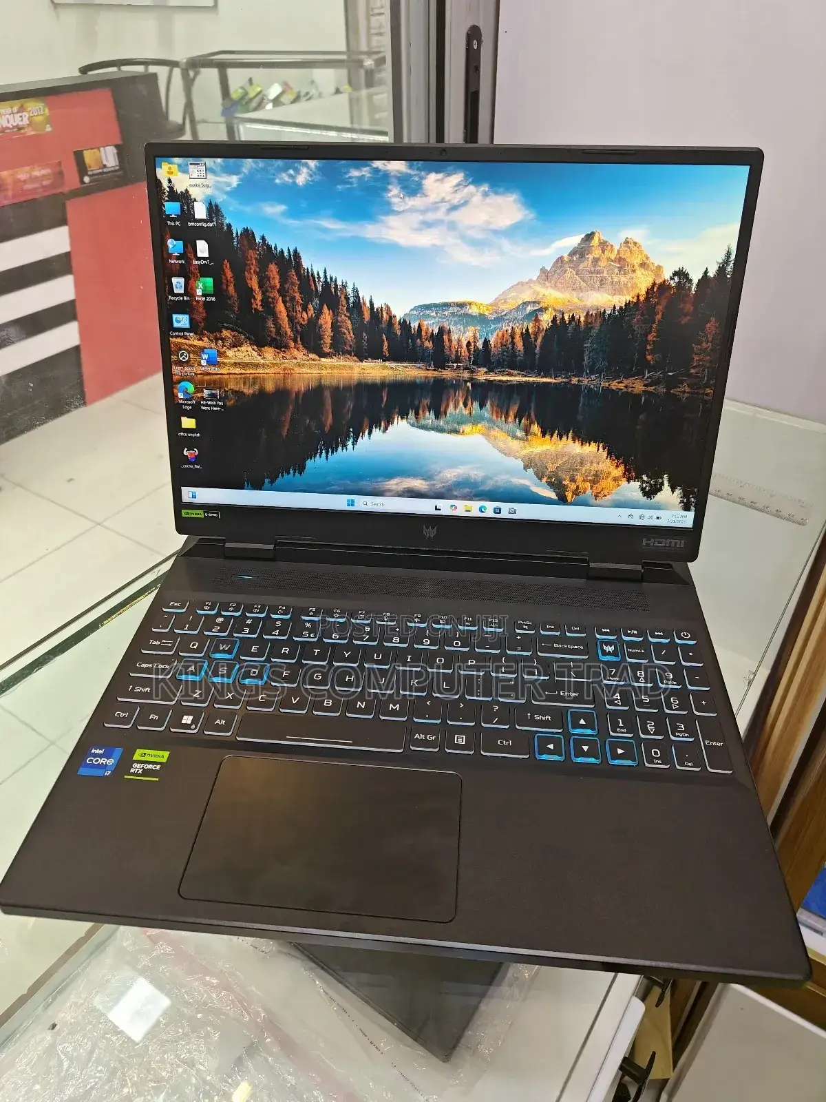 New Laptop Acer Predator Helios Neo 16 16GB Intel Core I7 SSD 1T