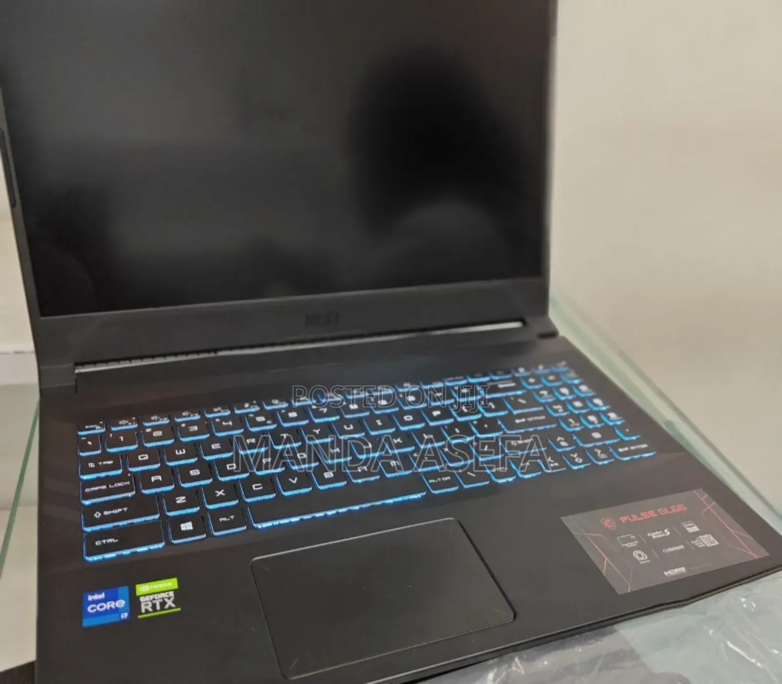 New Laptop MSI Pulse GL66 16GB Intel Core I7 SSD 1T