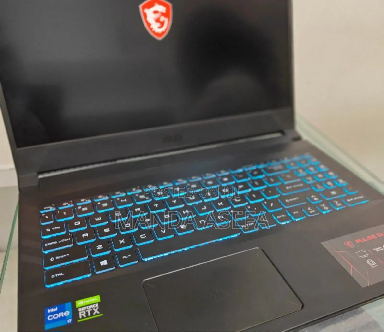 New Laptop MSI Pulse GL66 16GB Intel Core I7 SSD 1T