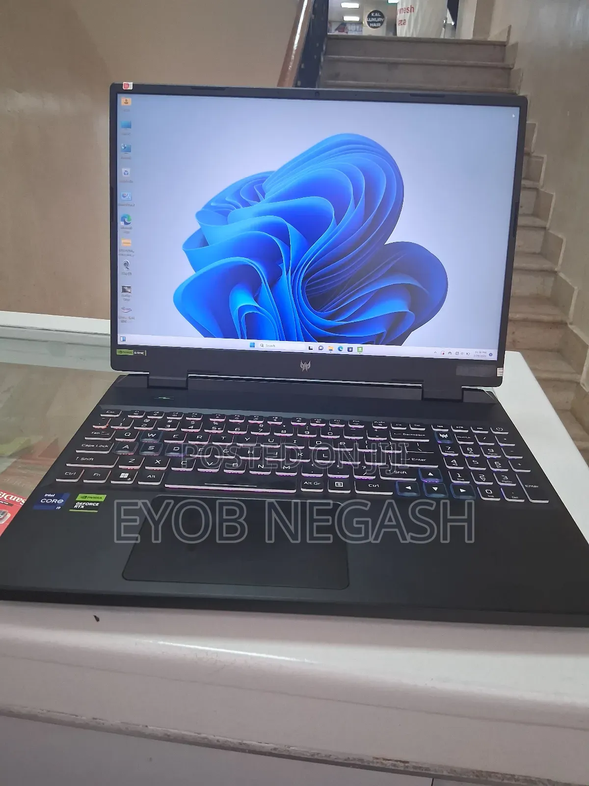 New Laptop Acer Predator Helios Neo 16 16GB Intel Core I9 SSD 1T