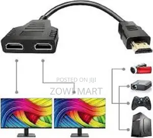 Hdmi Splitter 1 in 2 Out, 30cm