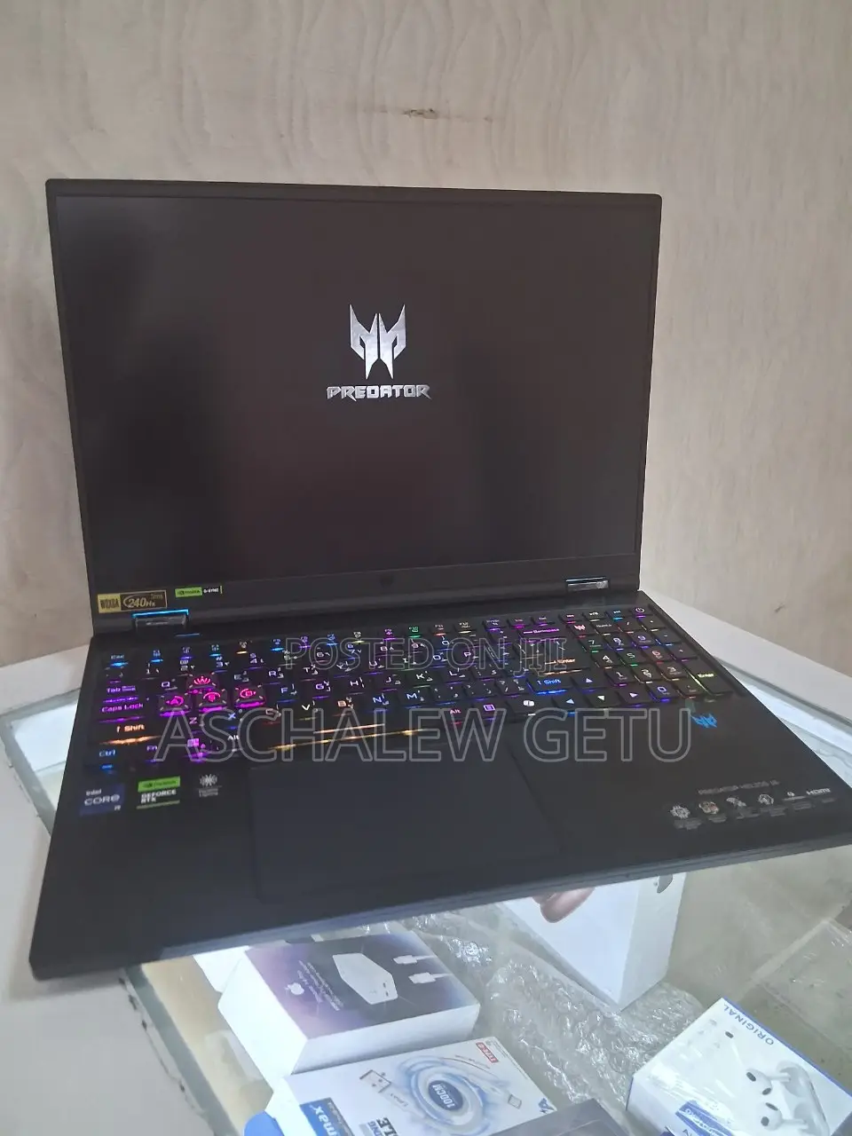 New Laptop Acer Predator Helios Neo 16 32GB Intel Core I9 SSD 1T