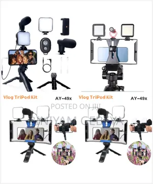 New 3in 1 Selfie Live Stream Ring Light
ለ ቲክቶክ ቪድዮ ለመትሰሩ