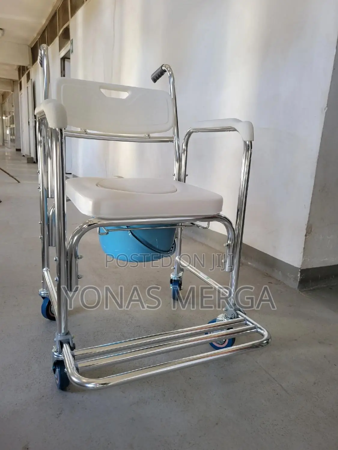 Toilet Chair - Mobile Commode∆齍memory Foam Cushion胹፰chair