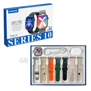 Wisme -X15 Serious 10 Smart Watch Combo