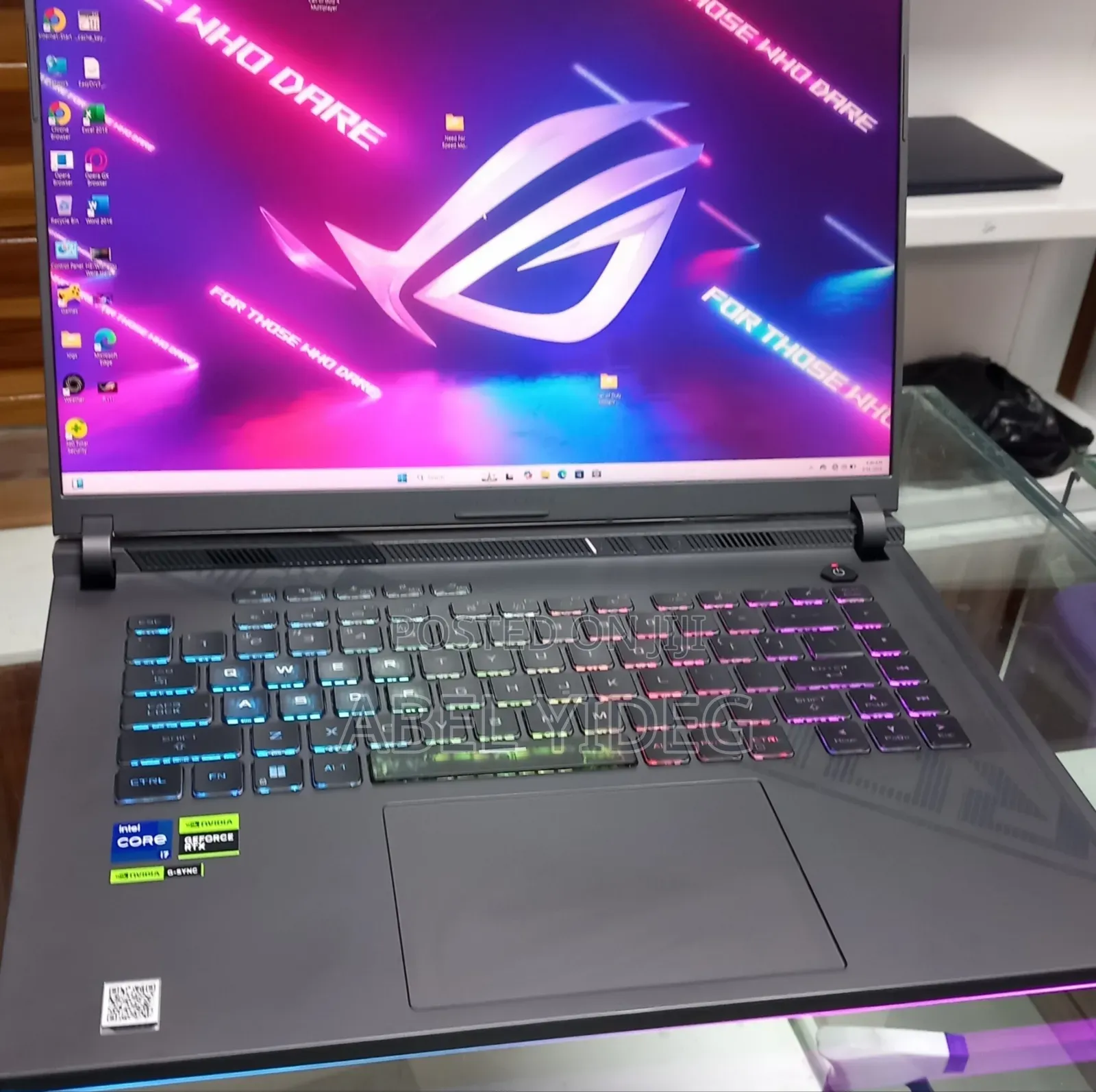 New Laptop Asus ROG Strix G16 G614 16GB Intel Core I7 SSD 1T