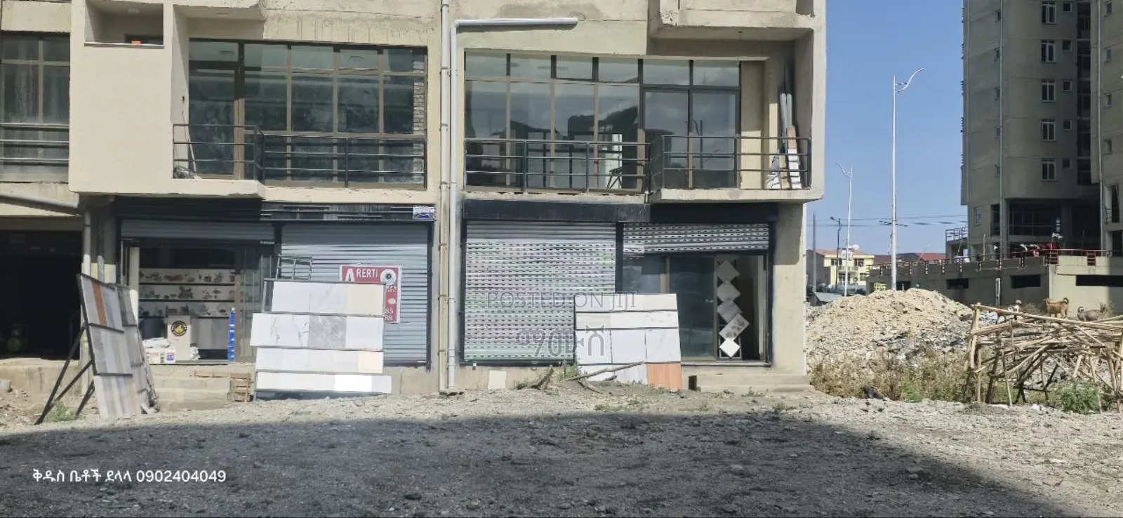 የሚሸጥ 40/60 ሱቅ