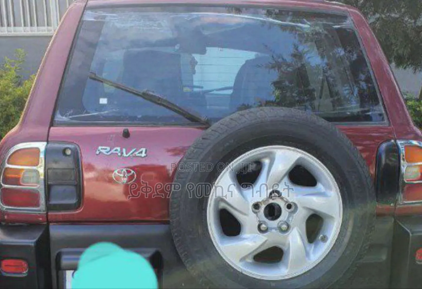 Toyota RAV4 1997 Red