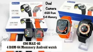 Smartberry C90 Max Smart Watch 64/4 Dual Camera,3 Strap