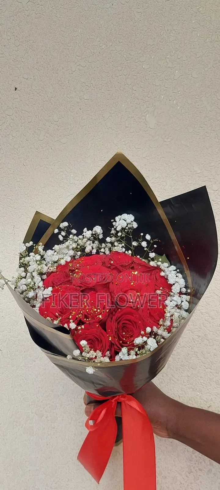 Red Natural Flower አበባ