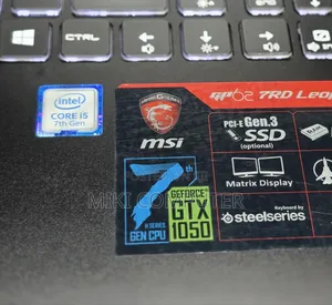 Photo - New Laptop MSI GF63 8GB Intel Core I5 HDD 1T