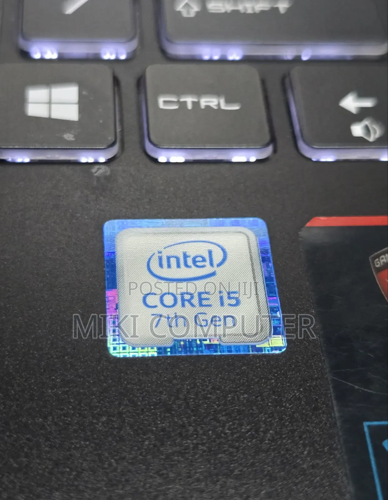 New Laptop MSI GF63 8GB Intel Core I5 HDD 1T