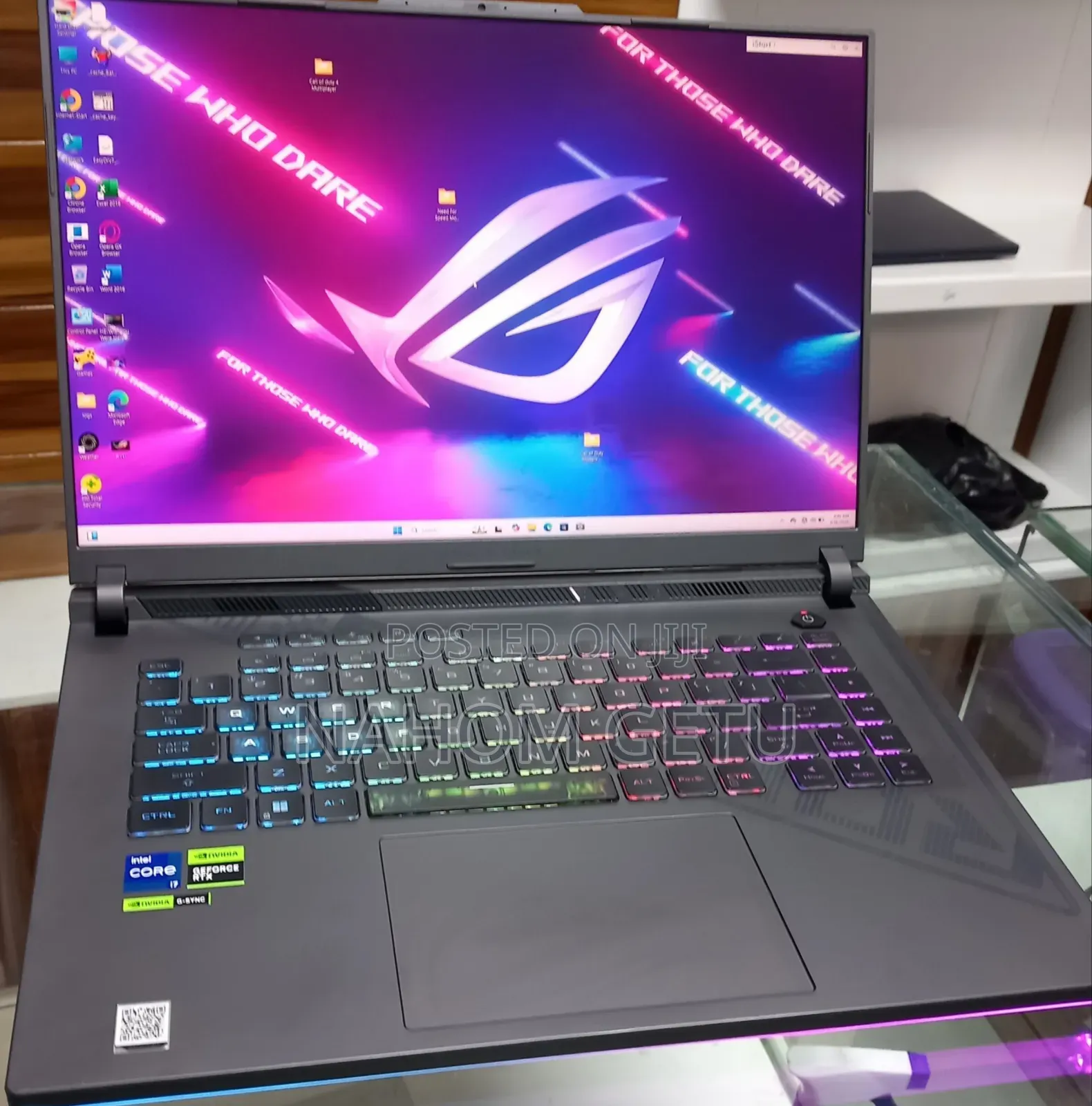 New Laptop Asus ROG Strix G15 16GB Intel Core I7 SSD 512GB