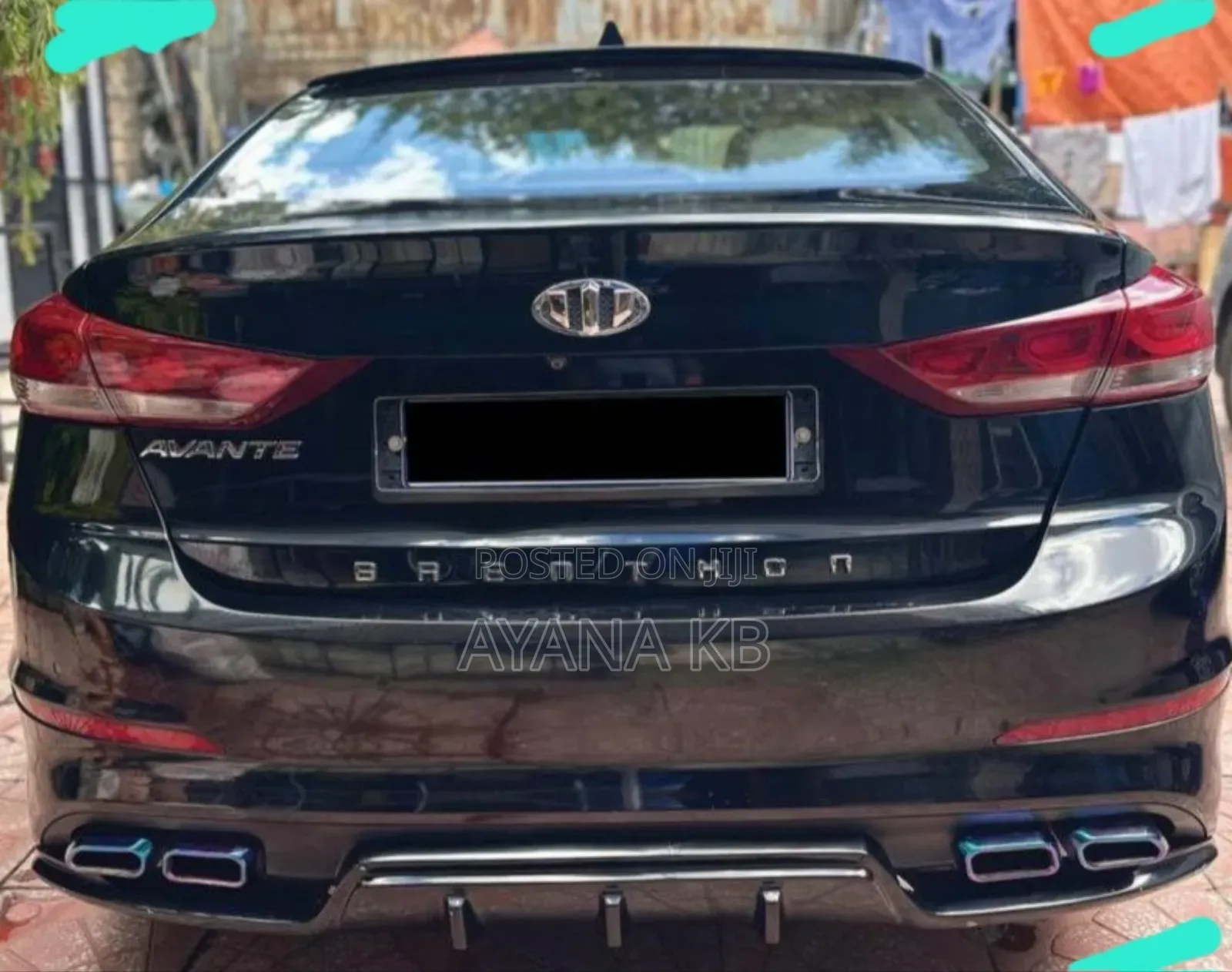 Hyundai Avante 2017 Black