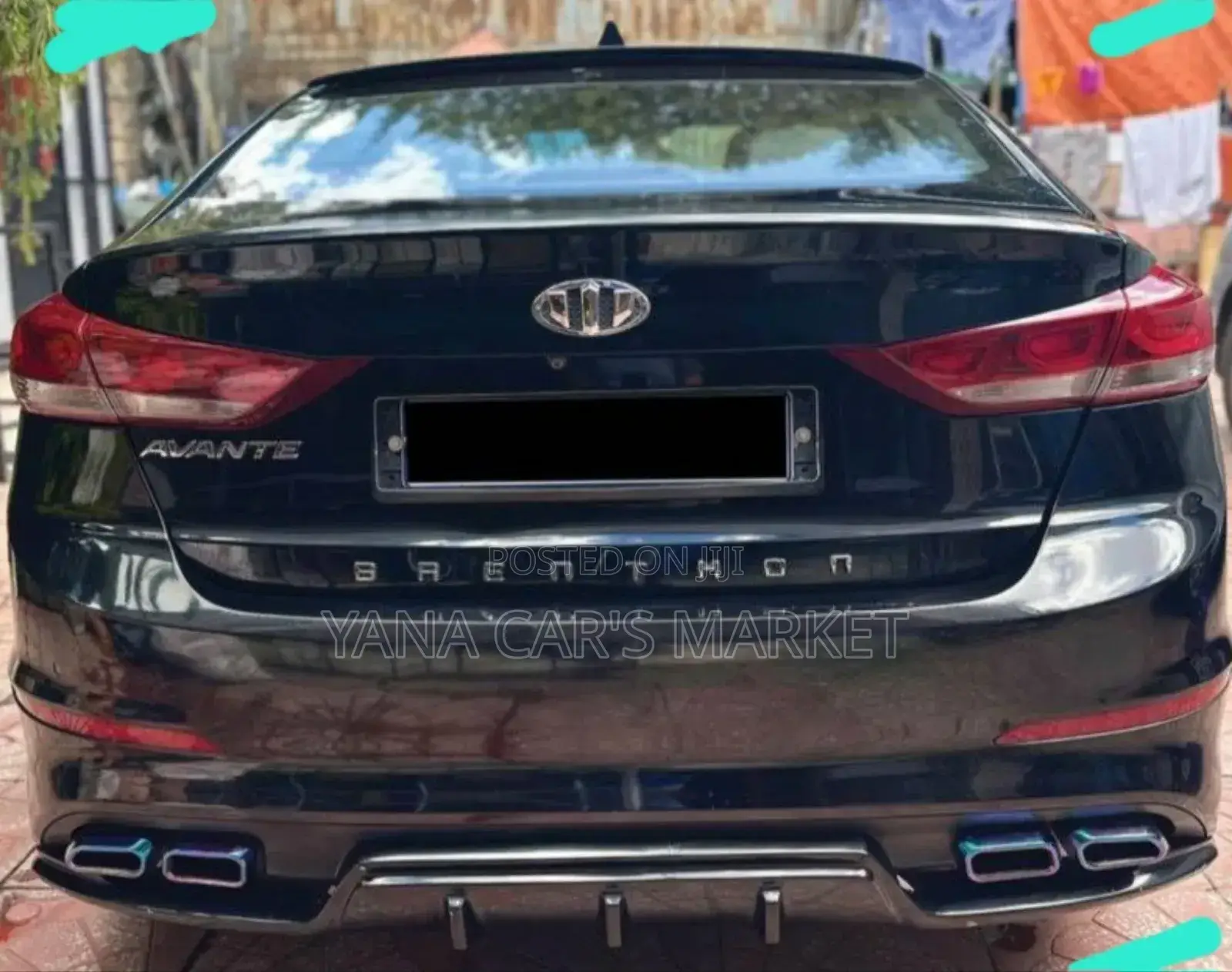 Hyundai Avante 2017 Black