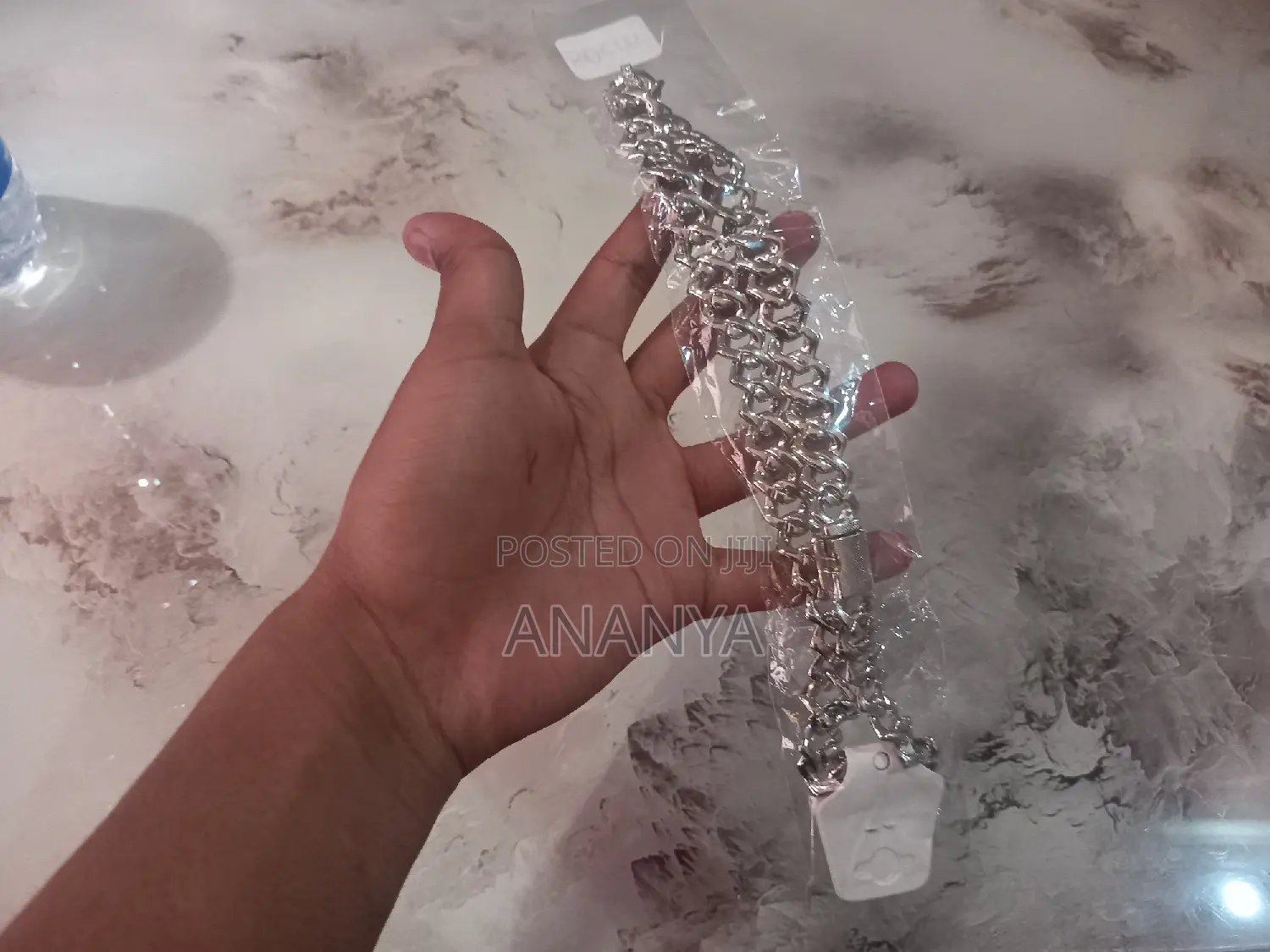 Luxury Chain Necklace + Chain Bracelet