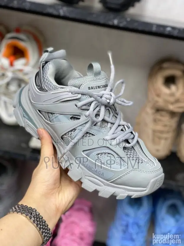 Original Balenciaga Track Trainer ‘Gray’ Men’S Shoes