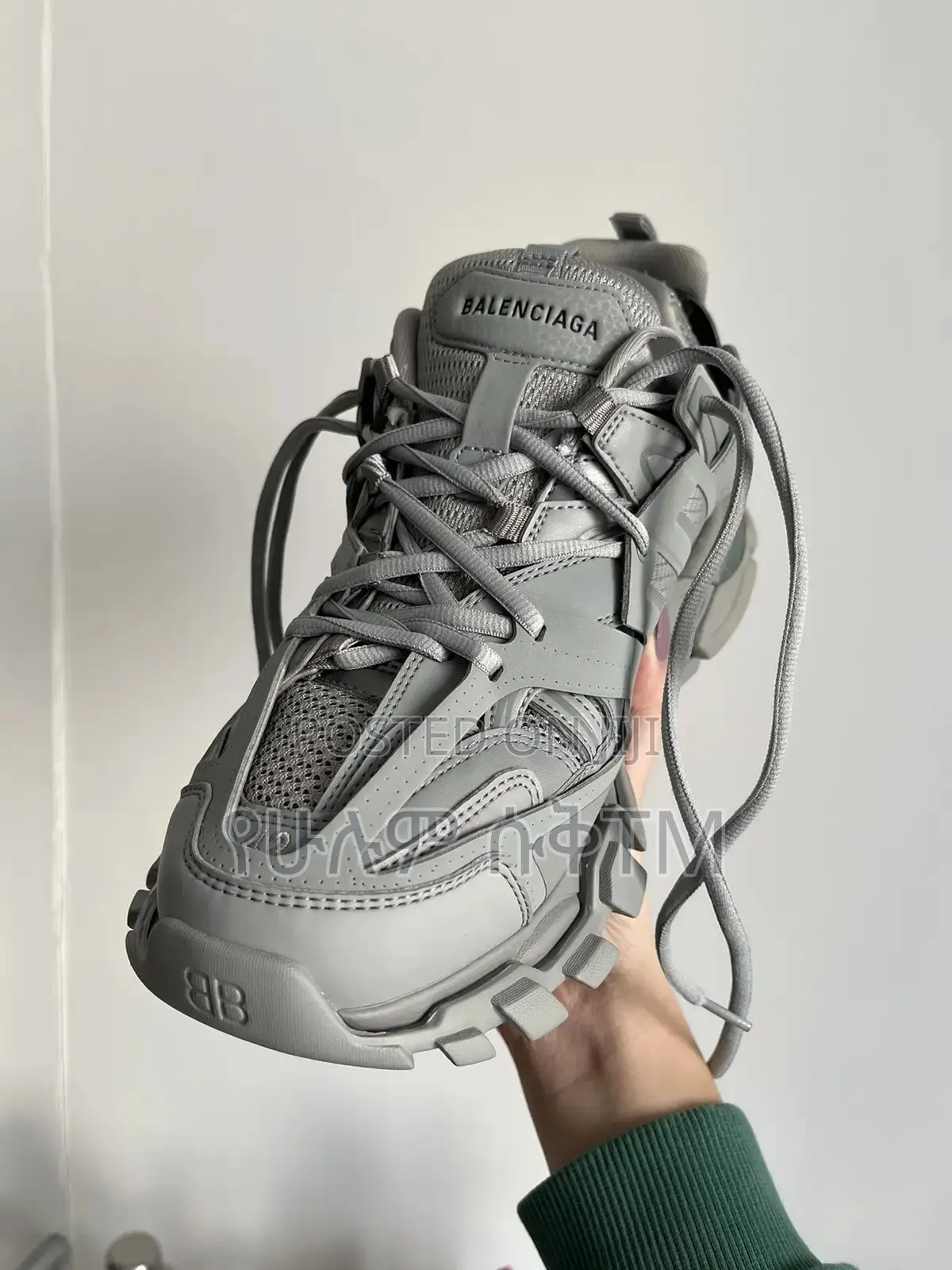 Original Balenciaga Track Trainer ‘Gray’ Men’S Shoes