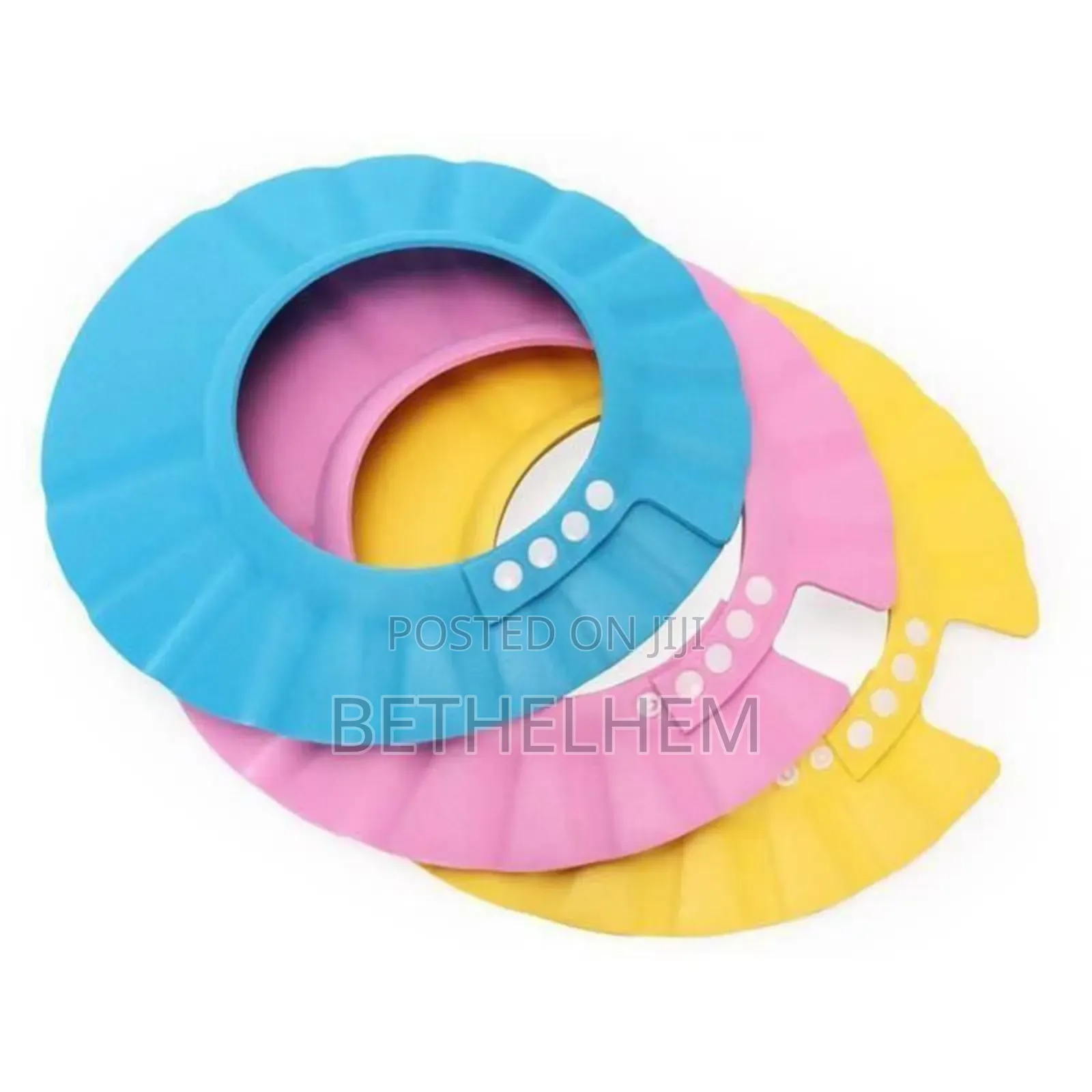  የጆሮ መሸፈኛ ያለው Baby Shower Cap
