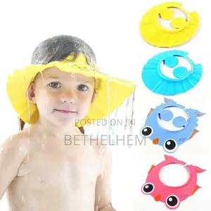  የጆሮ መሸፈኛ ያለው Baby Shower Cap
