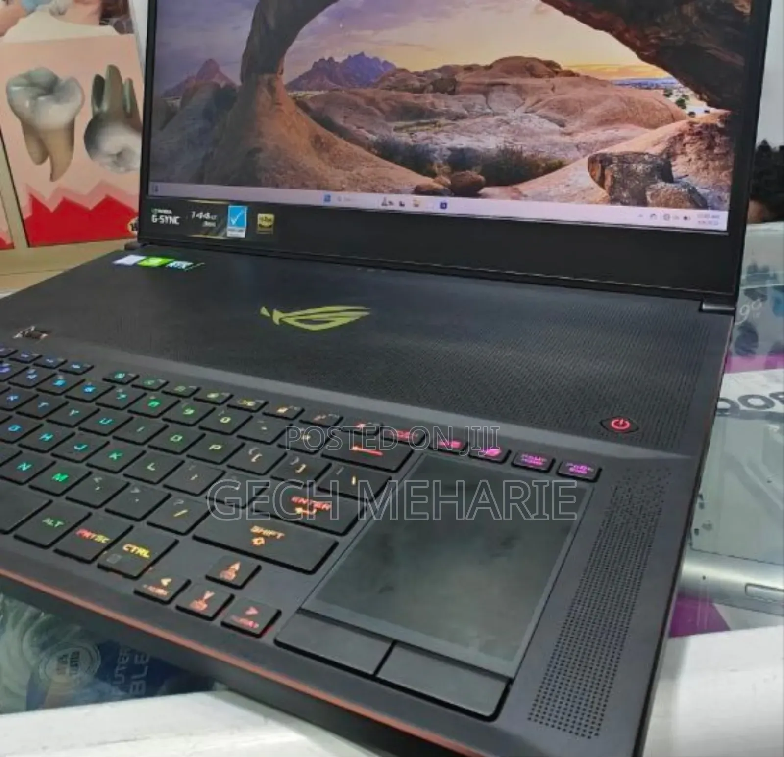 New Laptop Asus ROG Zephyrus G15 16GB Intel Core I7 SSD 1T