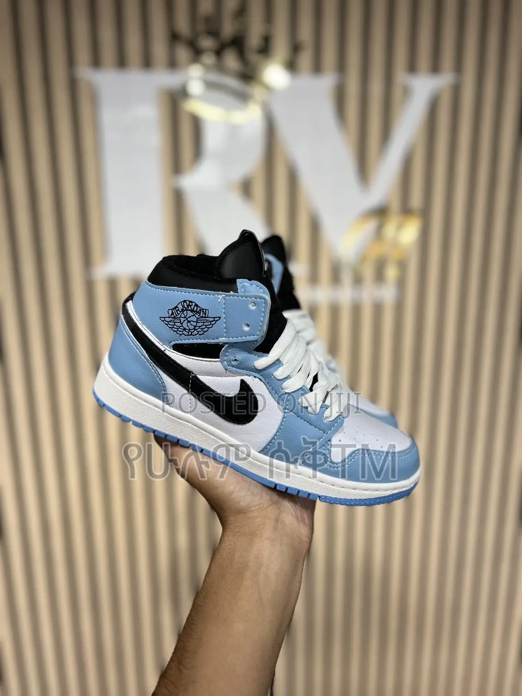 Original Air Jordan 1 High Retro Og ‘University Blue’ Shoes