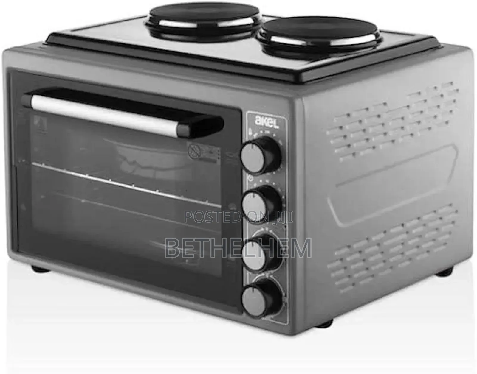 Akel Oven With Double Hot Plate Stove
