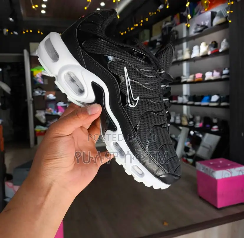 Original Nike Air Max Tn ‘Black/White’ Men’S Shoes