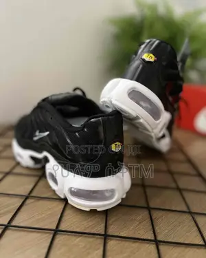 Original Nike Air Max Tn ‘Black/White’ Men’S Shoes