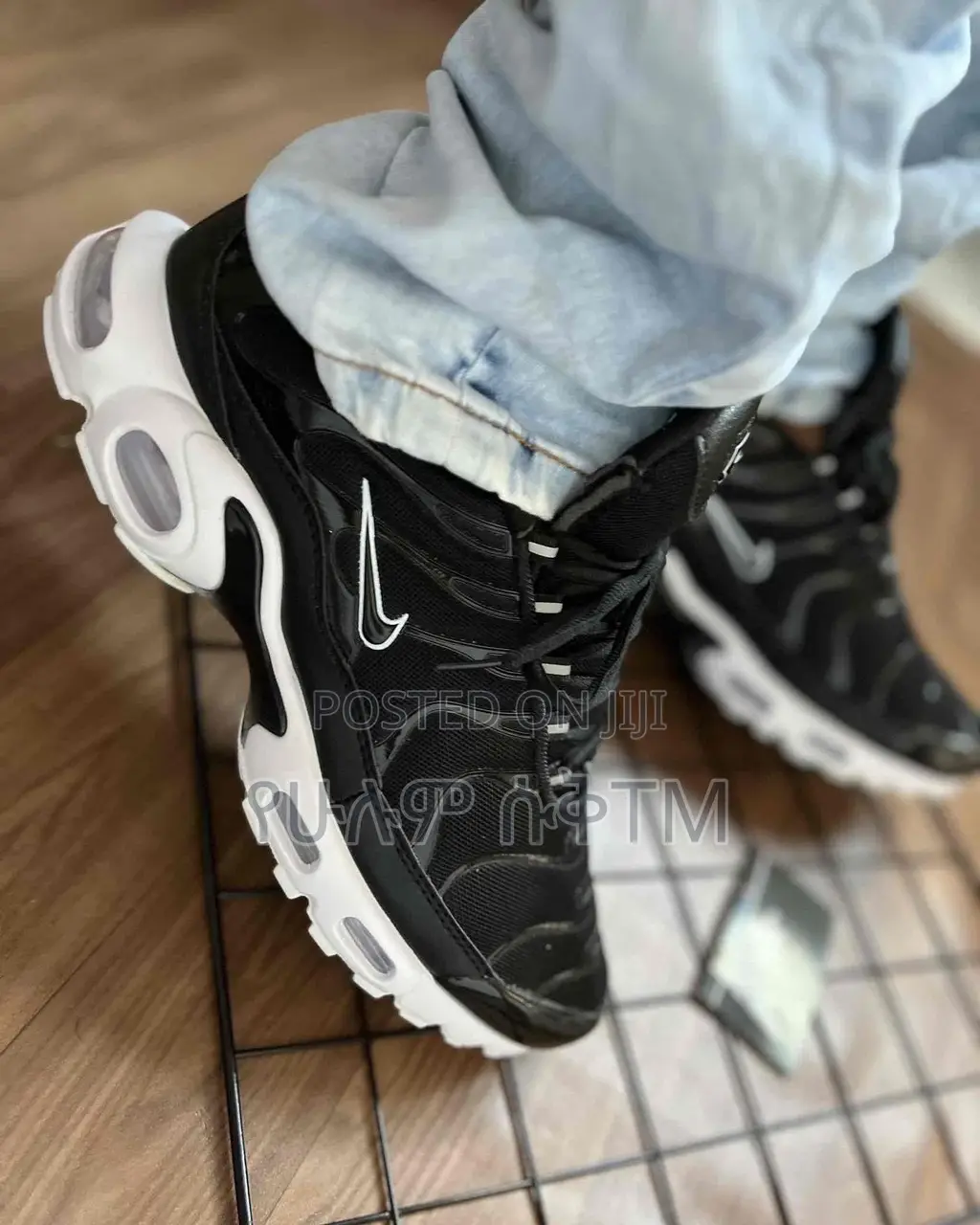 Original Nike Air Max Tn ‘Black/White’ Men’S Shoes