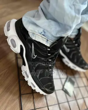 Original Nike Air Max Tn ‘Black/White’ Men’S Shoes