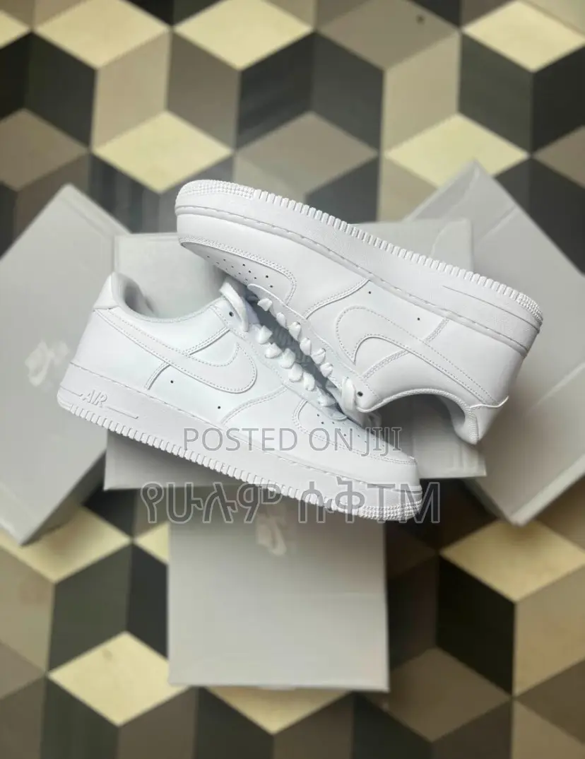 Original Nike Air Force 1 Low ‘07 ‘Triple White’ Shoes