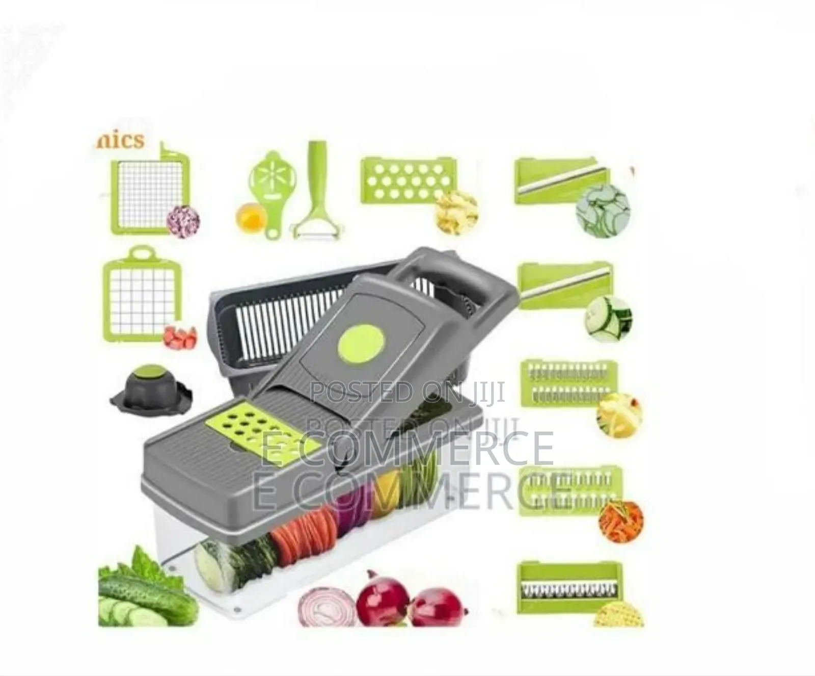 Vegetable Food Chopper, 14 In 1