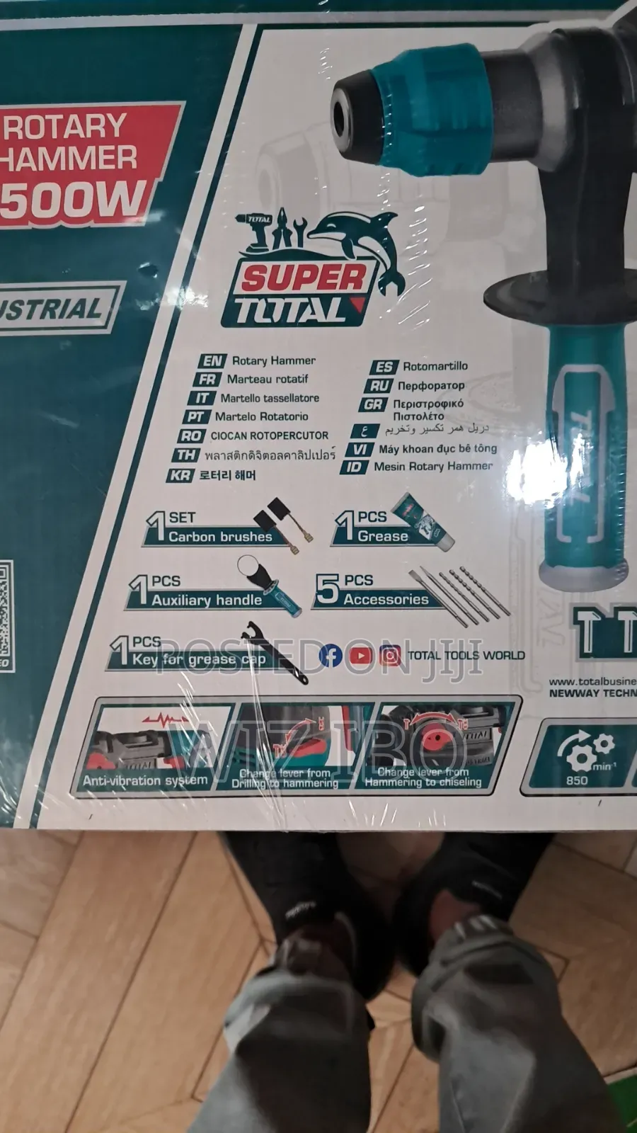 Rotary Humer Drill 1500w