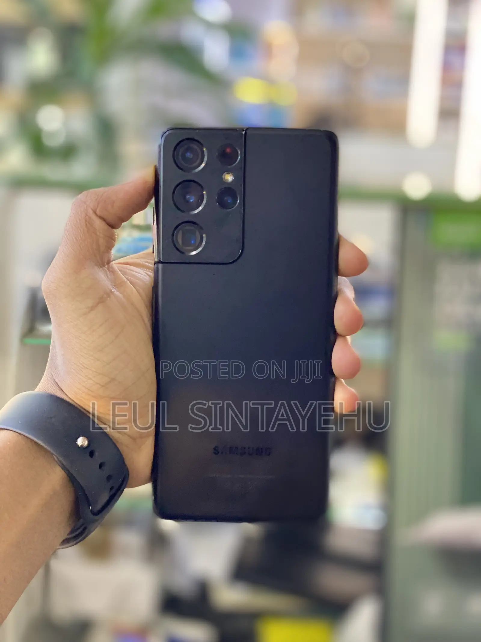 Samsung Galaxy S21 Ultra 5G 128 GB Black