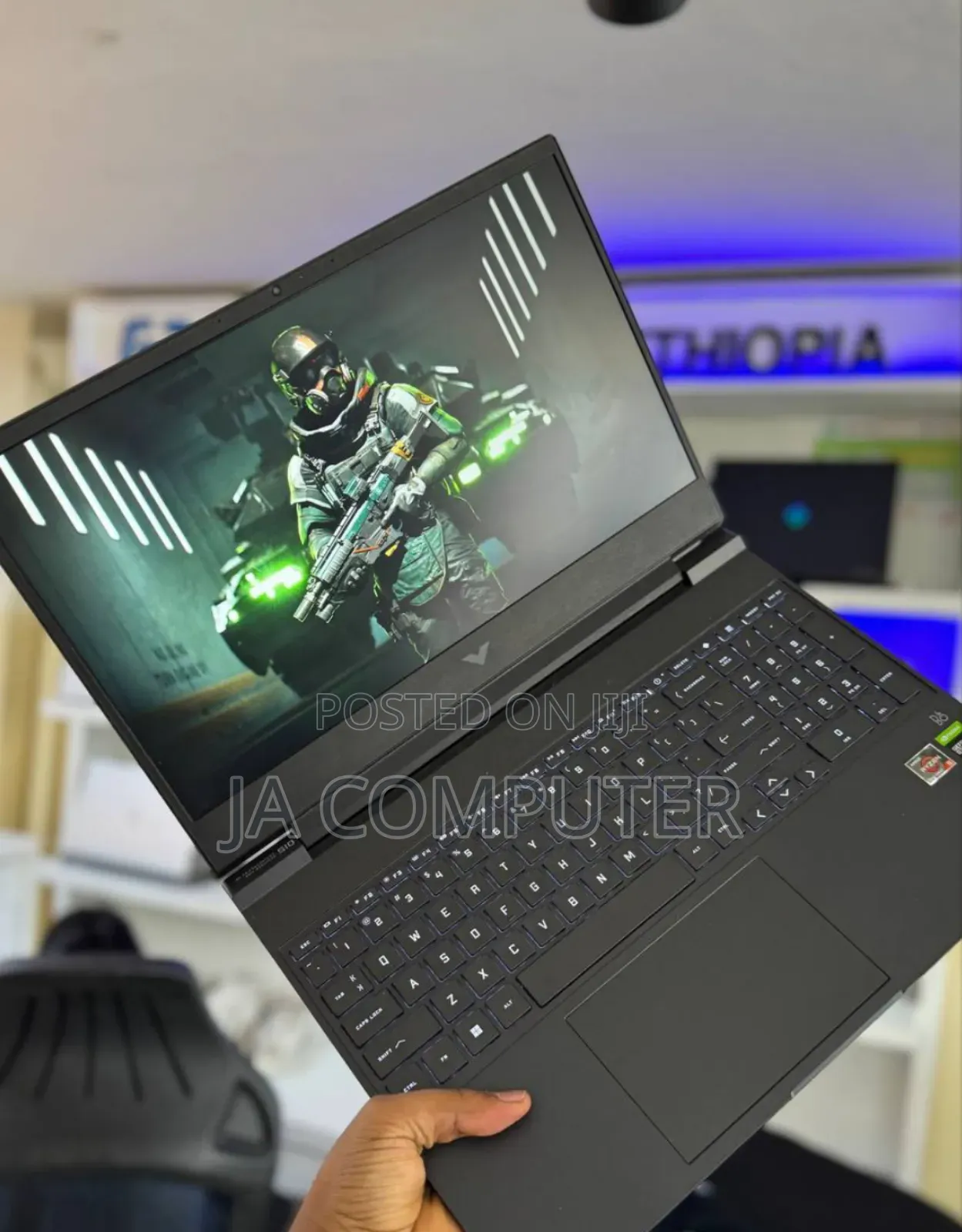 New Laptop HP Victus 15 8GB AMD Ryzen 5 SSD 1T