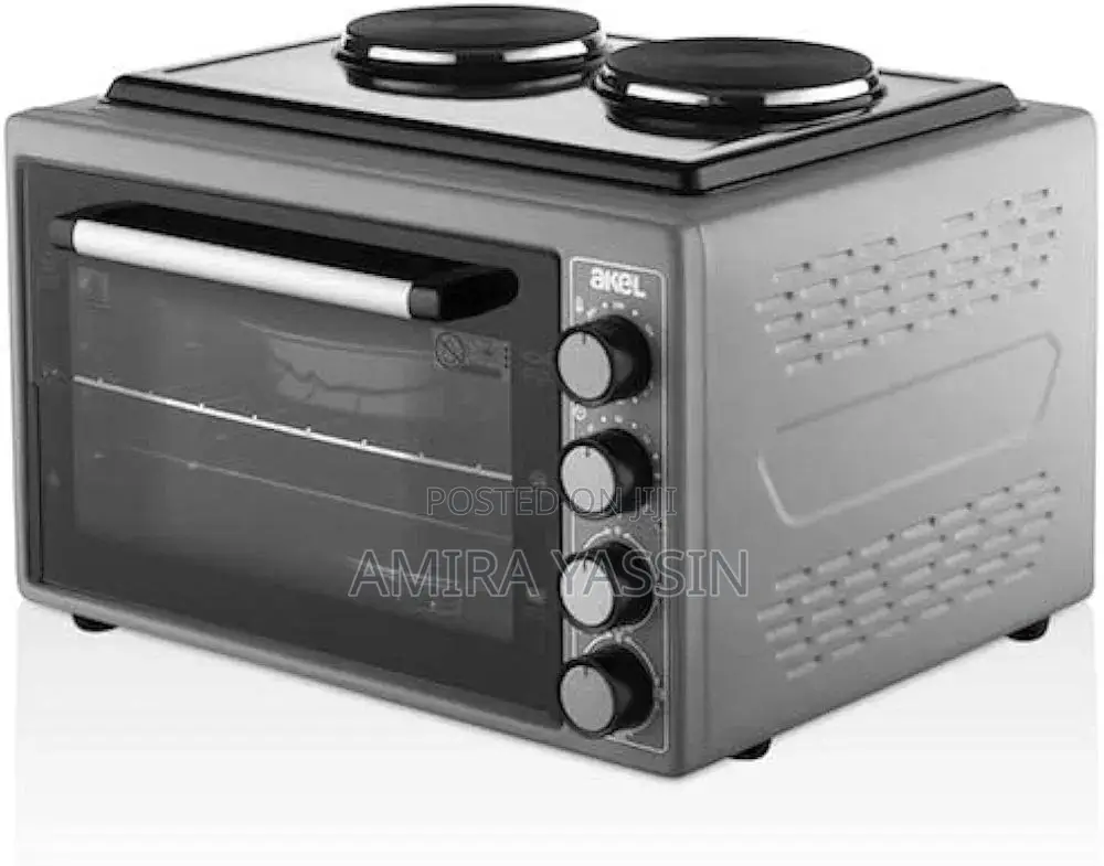 Akel Oven With Double Hot Plate Stove