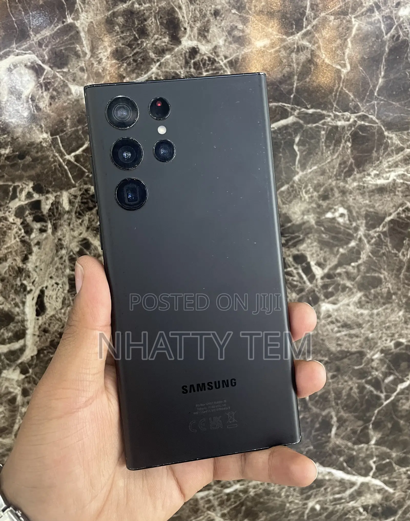 New Samsung Galaxy S22 Ultra 5G 128 GB Black