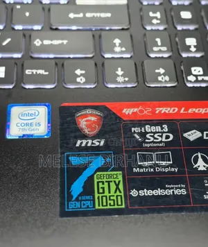 New Laptop MSI Katana 15 8GB Intel Core I5 HDD 1T