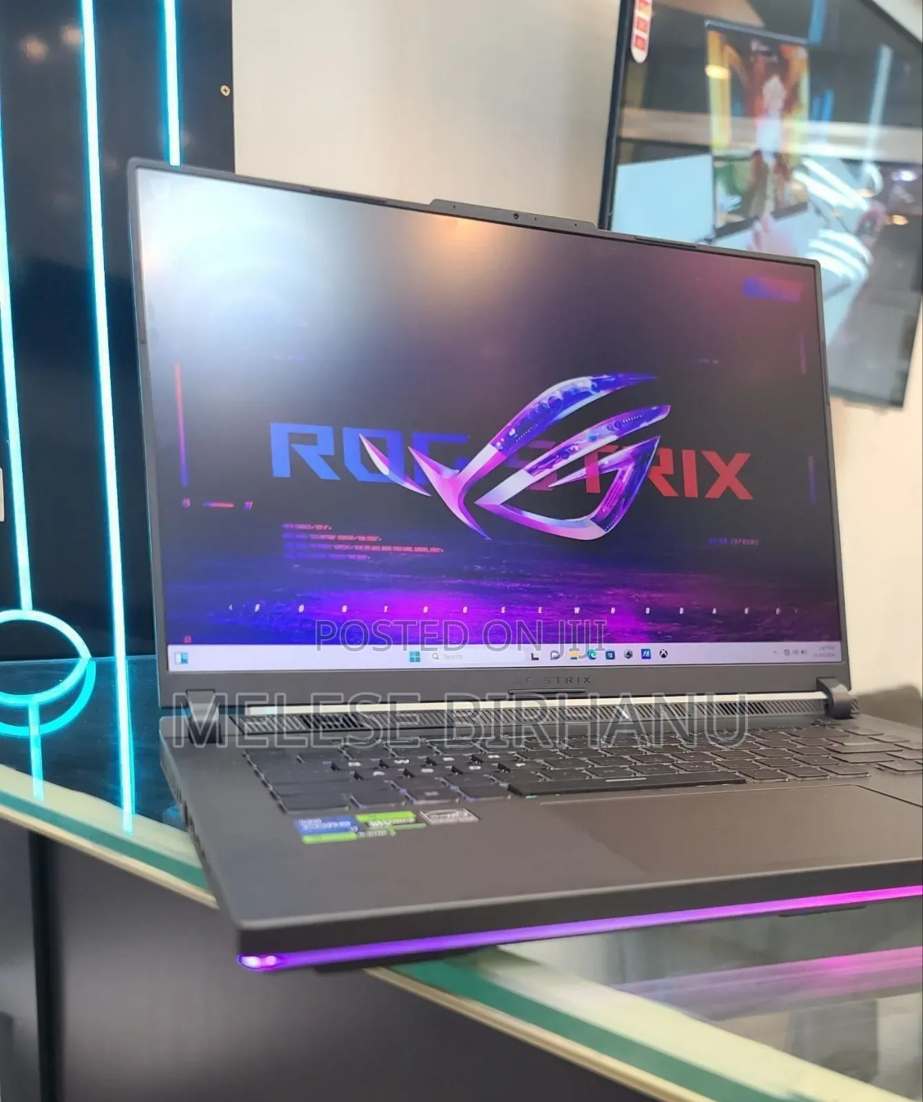 New Laptop Asus ROG Strix G15 16GB Intel Core I7 SSD 1T