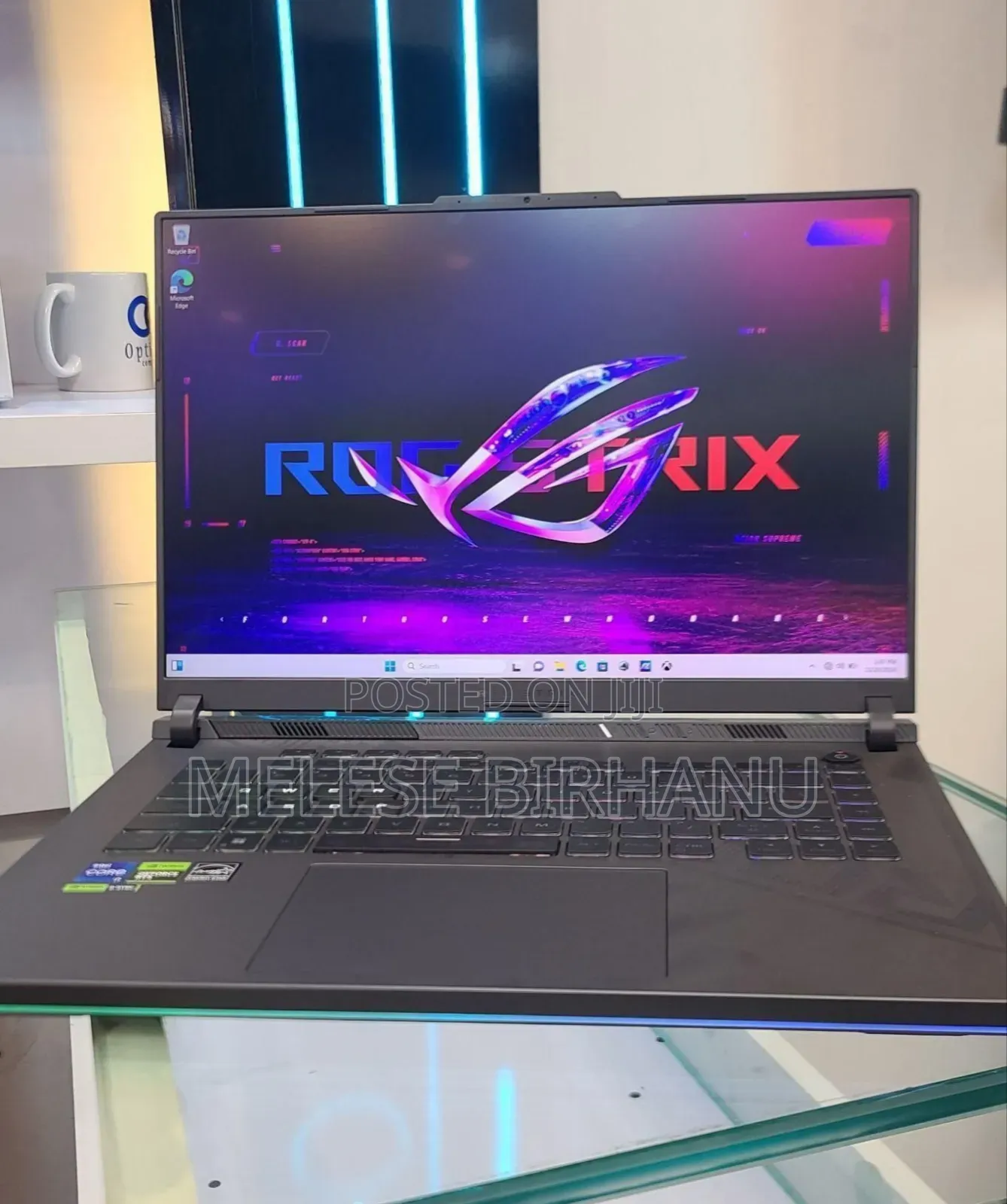 New Laptop Asus ROG Strix G15 16GB Intel Core I7 SSD 1T