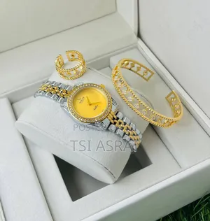  Rolex  
 Best Gift Combo
 Ladies 3 Piece Combo