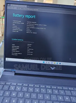 New Laptop HP Victus 15 16GB Intel Core I7 SSD 1T