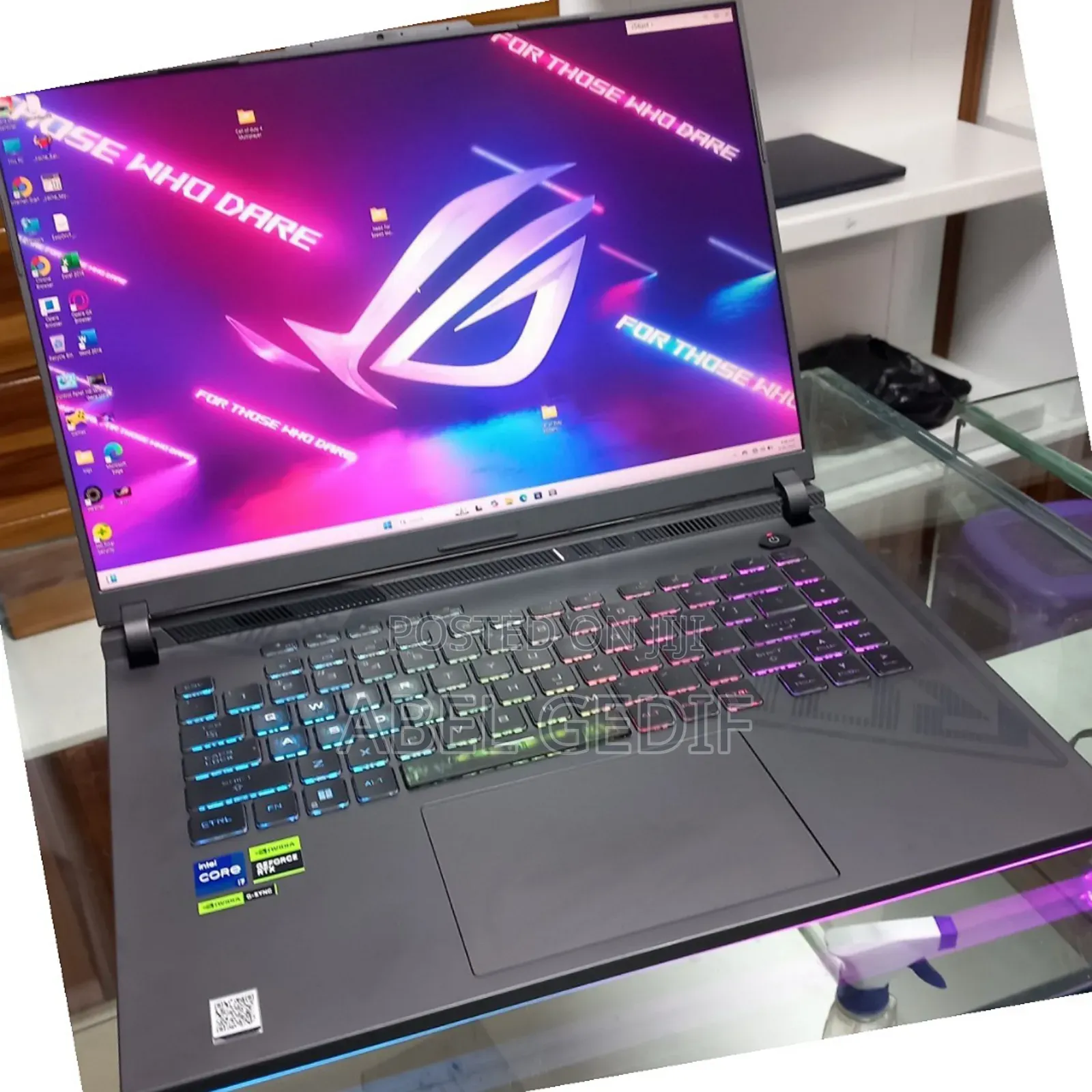 New Laptop Asus ROG Strix G16 G614 16GB Intel Core I7 SSD 1T