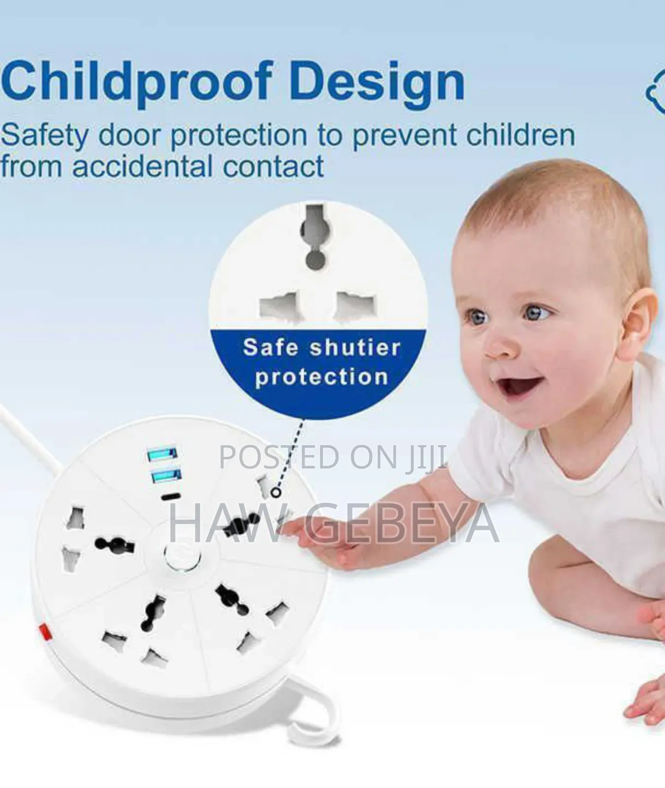 Gelistar Retractable Power Strip