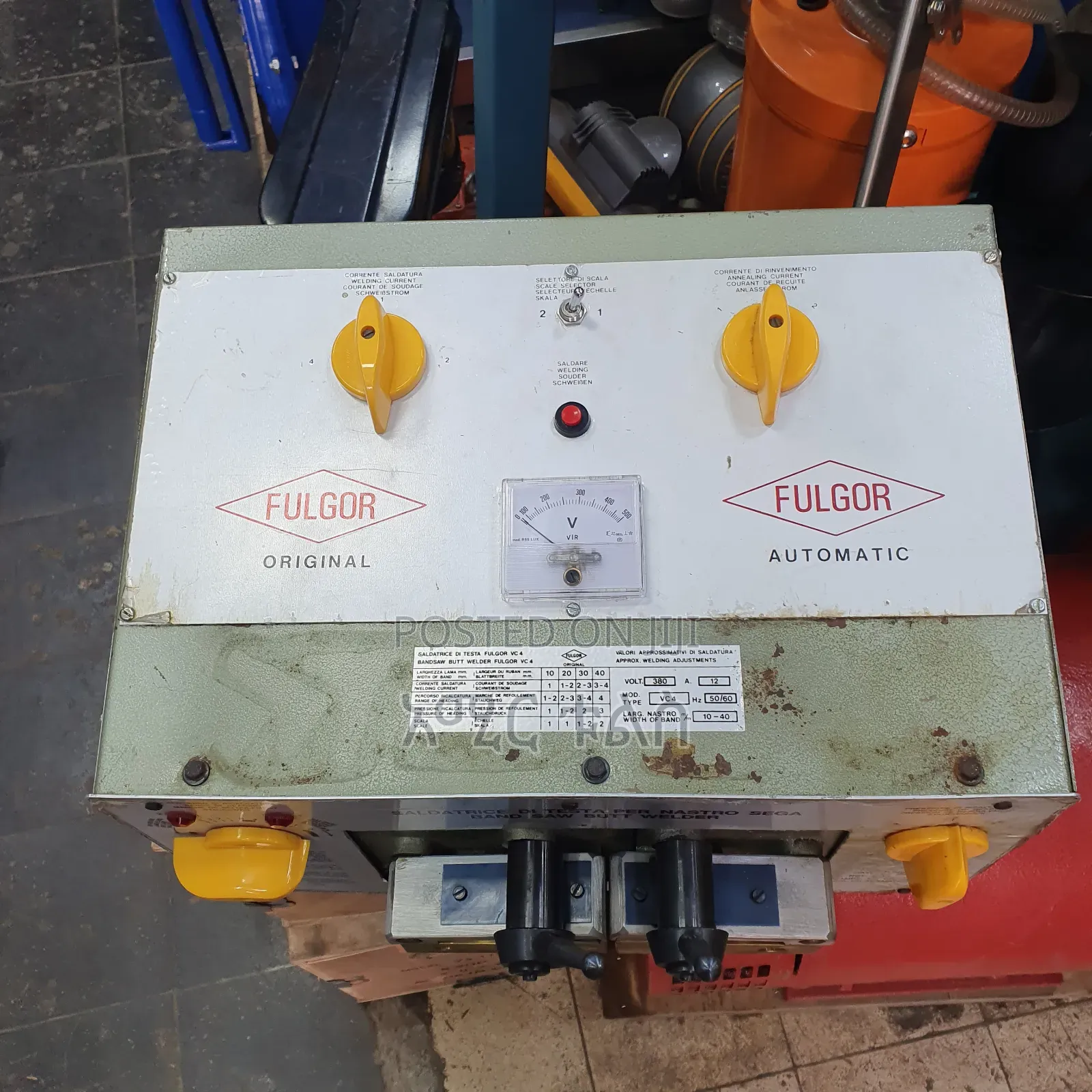 Welding Machine Fulgor Vc4 የብሪንታ ምላጭ መበየጃ