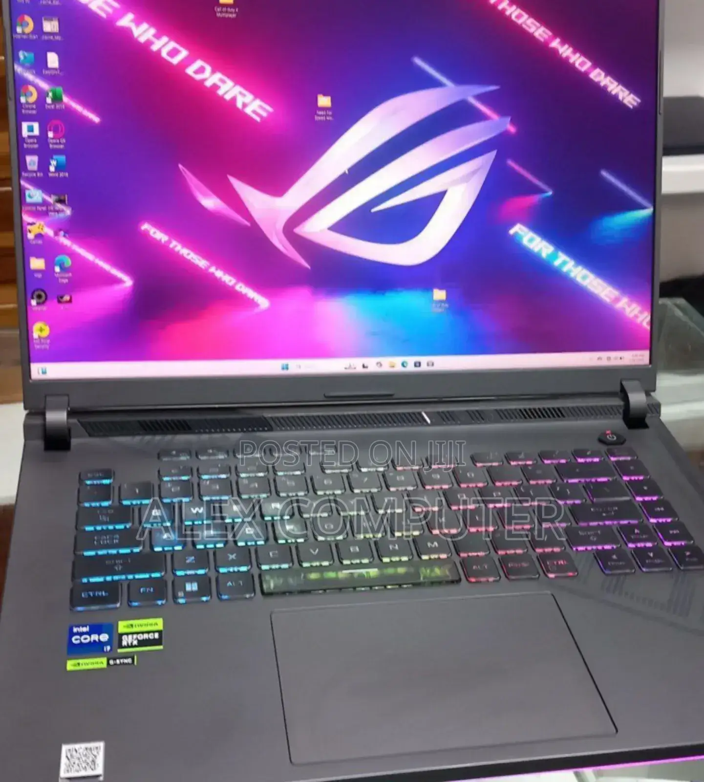 New Laptop Asus ROG Strix G15 16GB Intel Core I7 SSD 1T