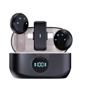  Pro Wireless Mic | Magnetic Lavalier | Recording | Live